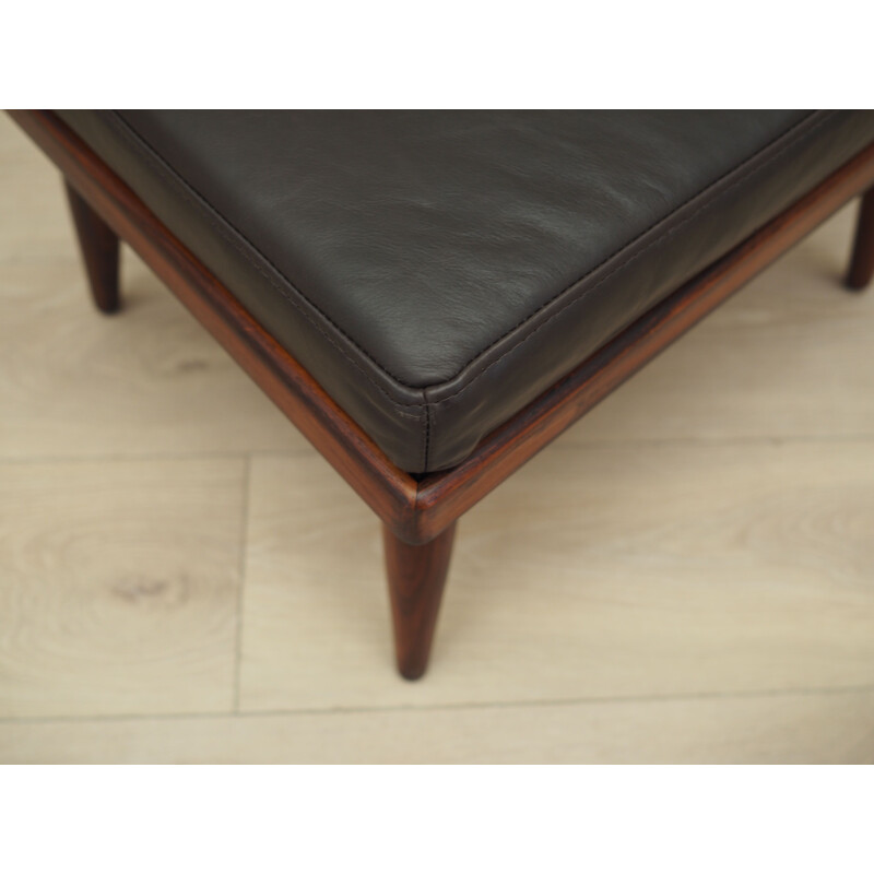 Rosewood vintage footrest, Denmark 1970s