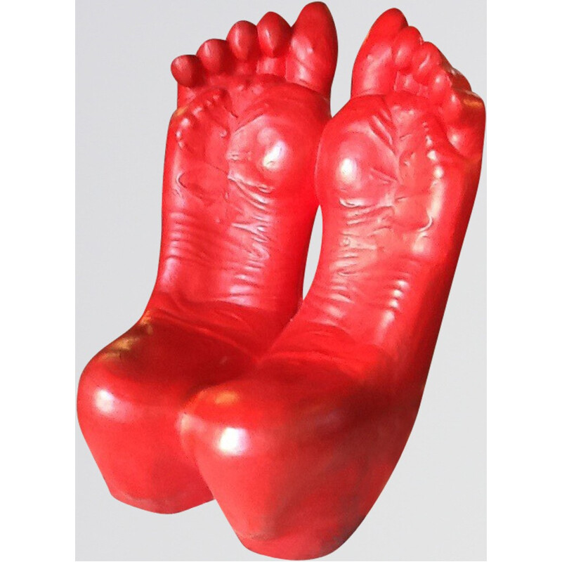 "Sexy feet" armchair, Louis DUROT - 1990s