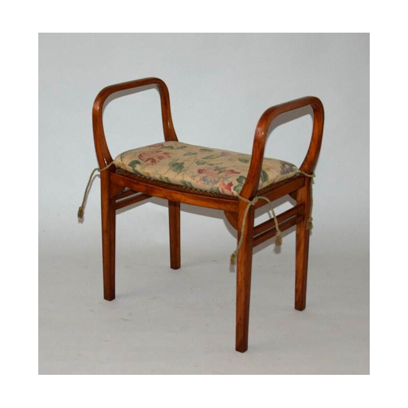 Sgabello vintage in stile Art Nouveau di Thonet, Kohn e Otto Wagner