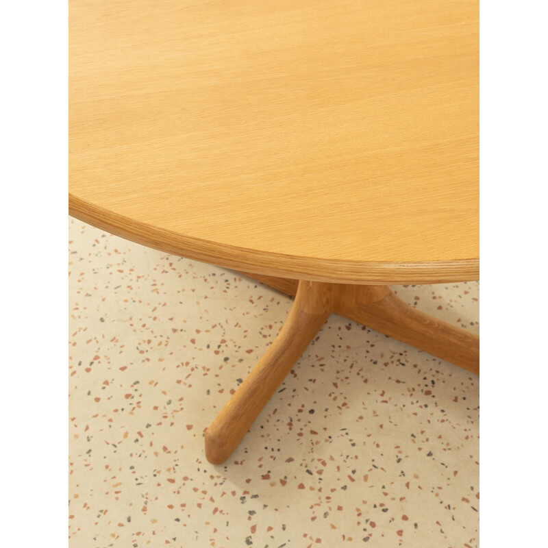 Vintage oakwood dining table, Germany 1960s