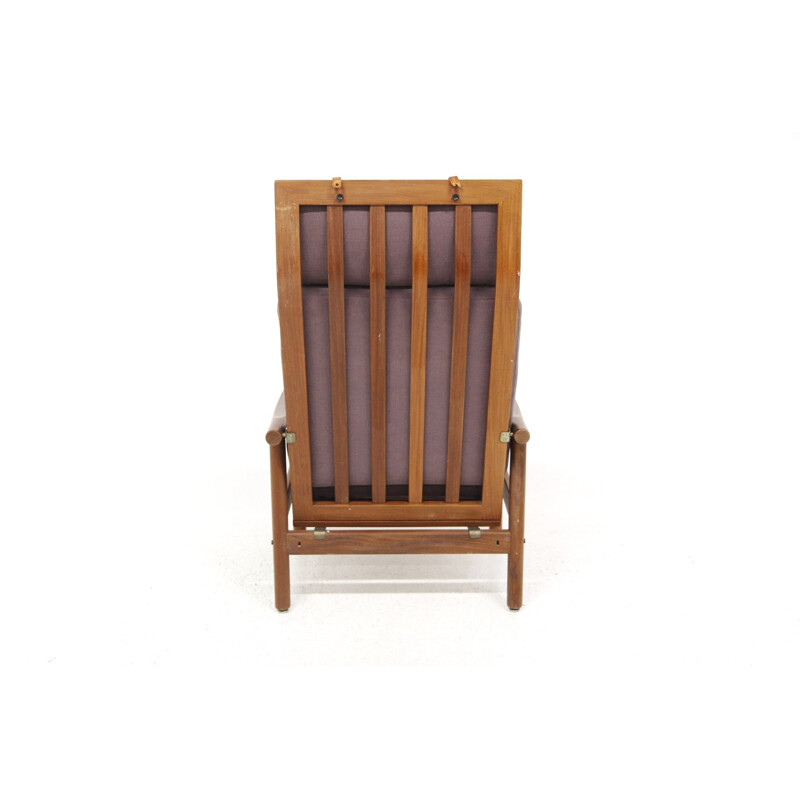 Scandinavian vintage teak armchair by Erik Wørtz for Möbel-Ikea, 1960s