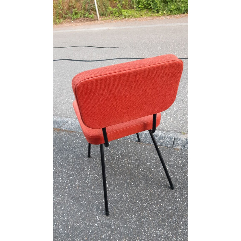 Vintage C57 chair by Paul Geoffroy for Airborne, 1950s