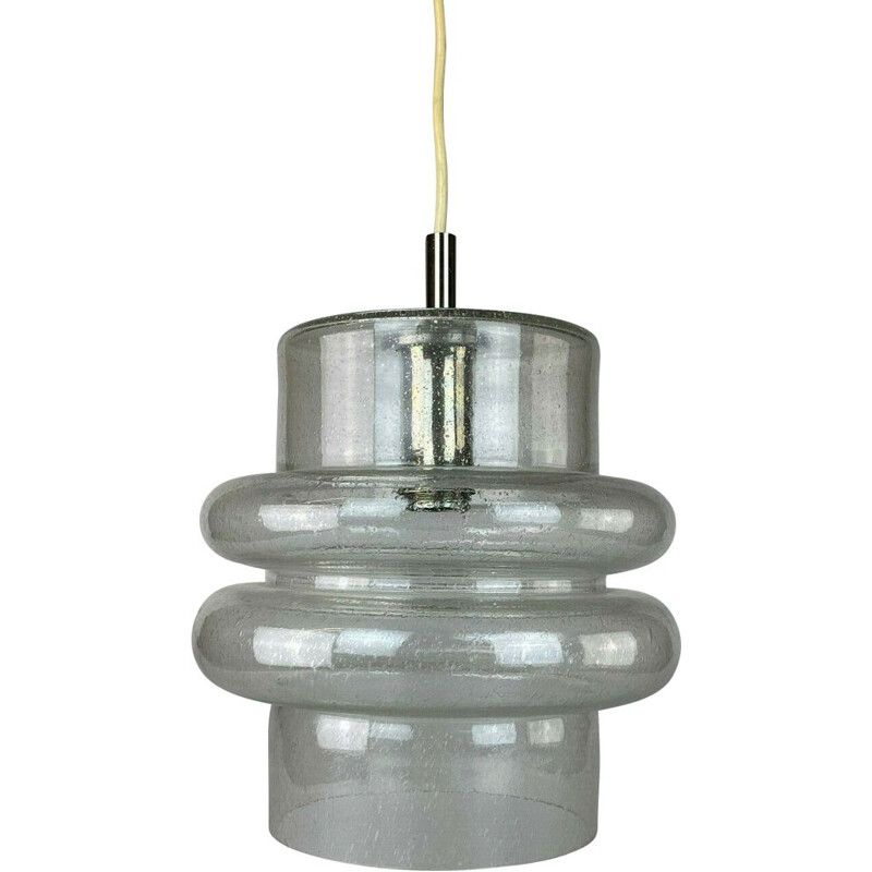 Vintage suspensão de vidro por Temde, 1960-1970