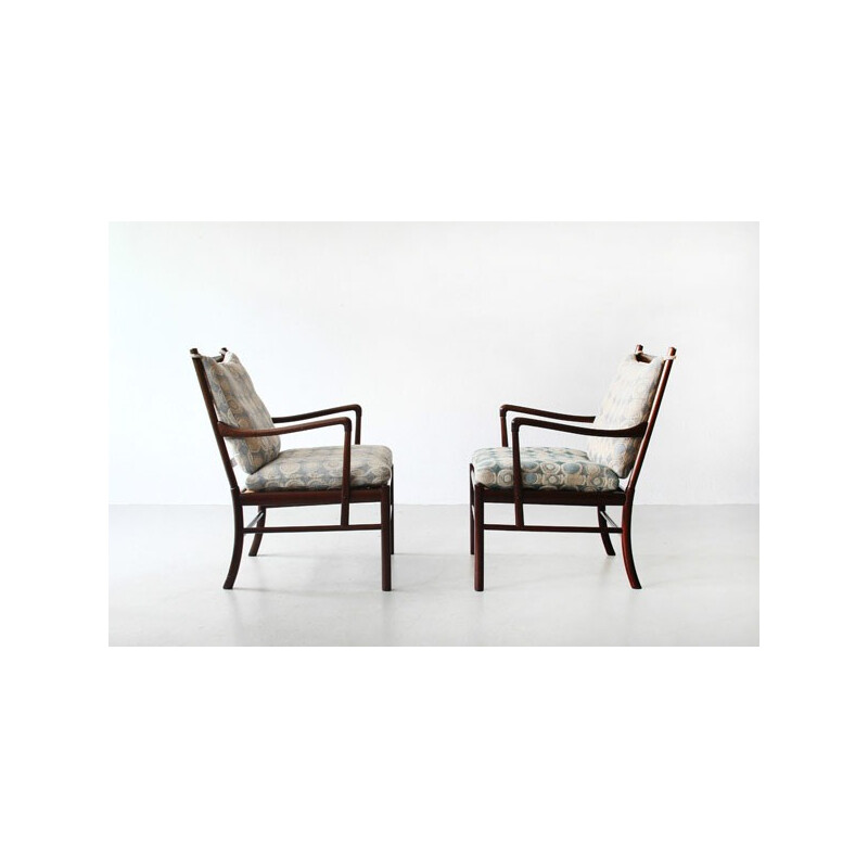 Paire de fauteuils "Colonial Chair"  PJ 149, Ole WANSCHER - années 50