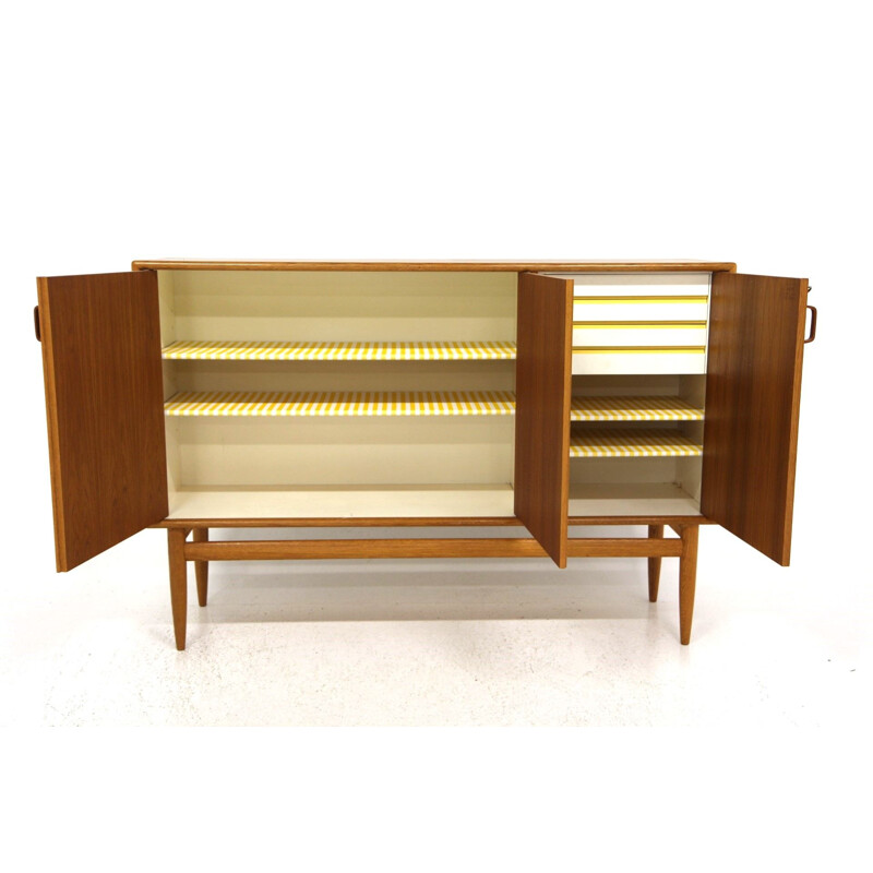 Vintage teak sideboard by Bertil Fridhagen for Bodafors, Sweden 1960