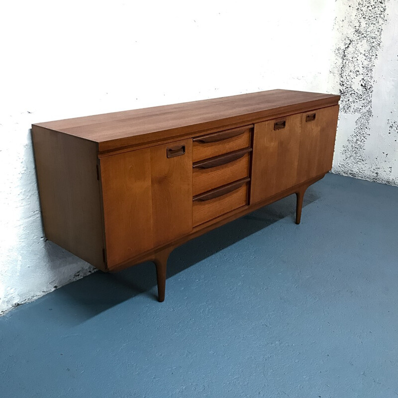 Modernist scandinavian teck sideboard - 1960s