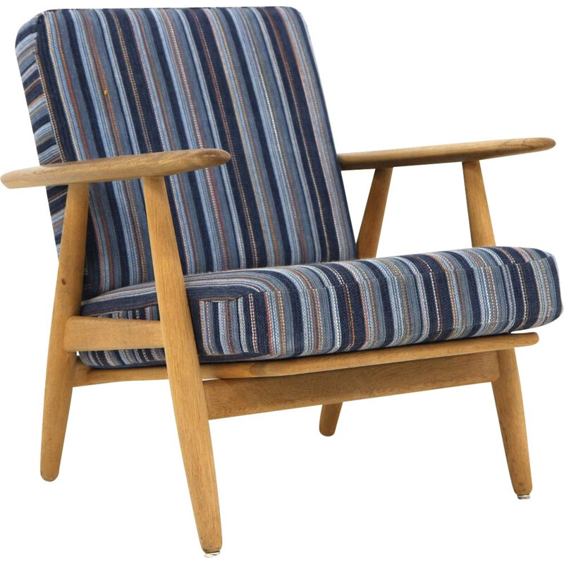 Scandinavische vintage fauteuil van Hans j. Wegner, 1960