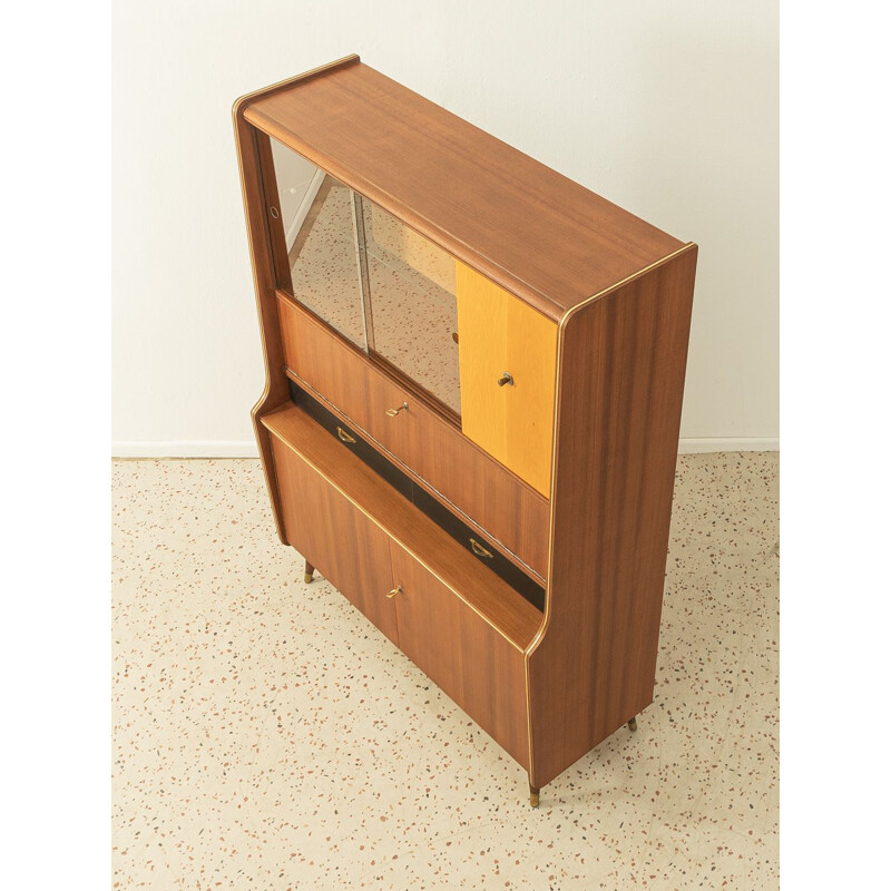 Vintage bar furniture in macorea veneer, 1950