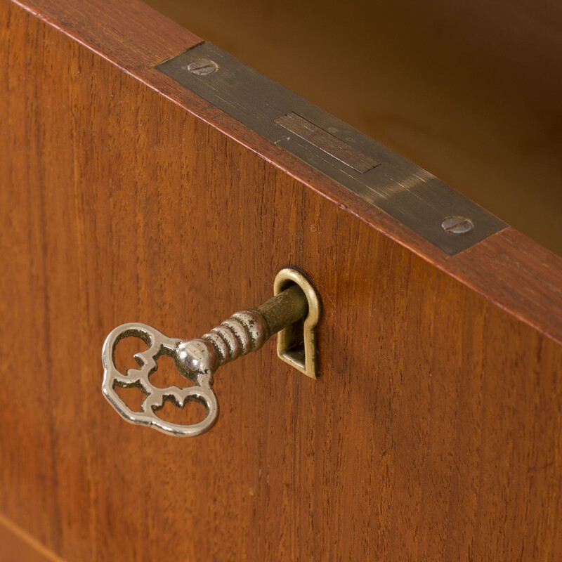 Mid century teak chest of drawers by Kai Winding, Denmark 1960s