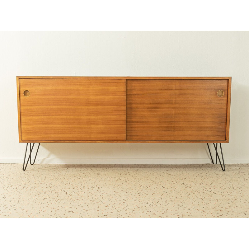 Vintage walnut veneer sideboard by Ernst Martin Dettinger, Germany 1960s