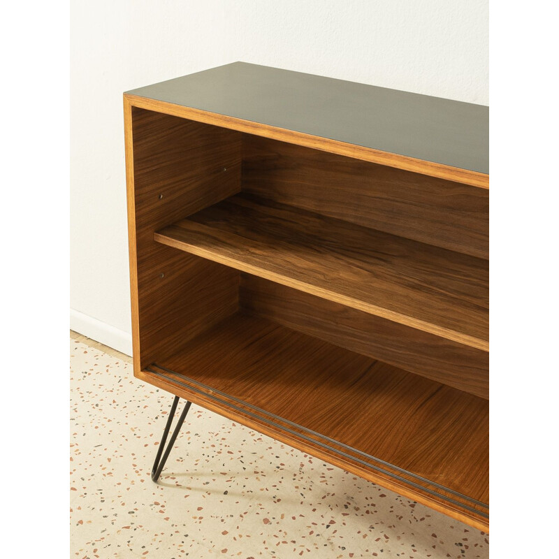 Credenza vintage impiallacciata in noce di Ernst Martin Dettinger, Germania 1960