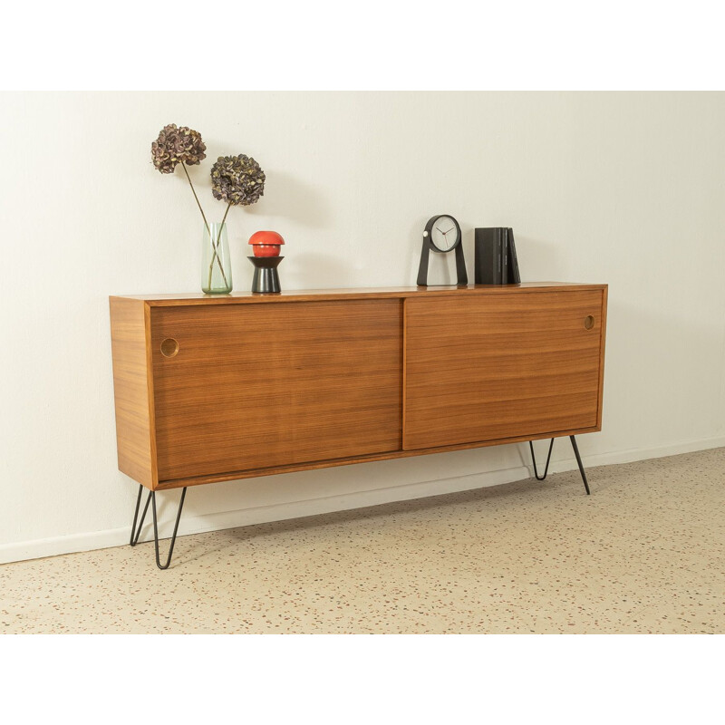 Vintage sideboard with two sliding doors by Ernst Martin Dettinger, 1960s