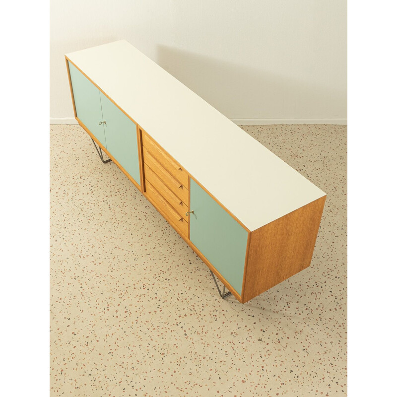 Vintage oak sideboard by Wk Möbel, Germany 1960