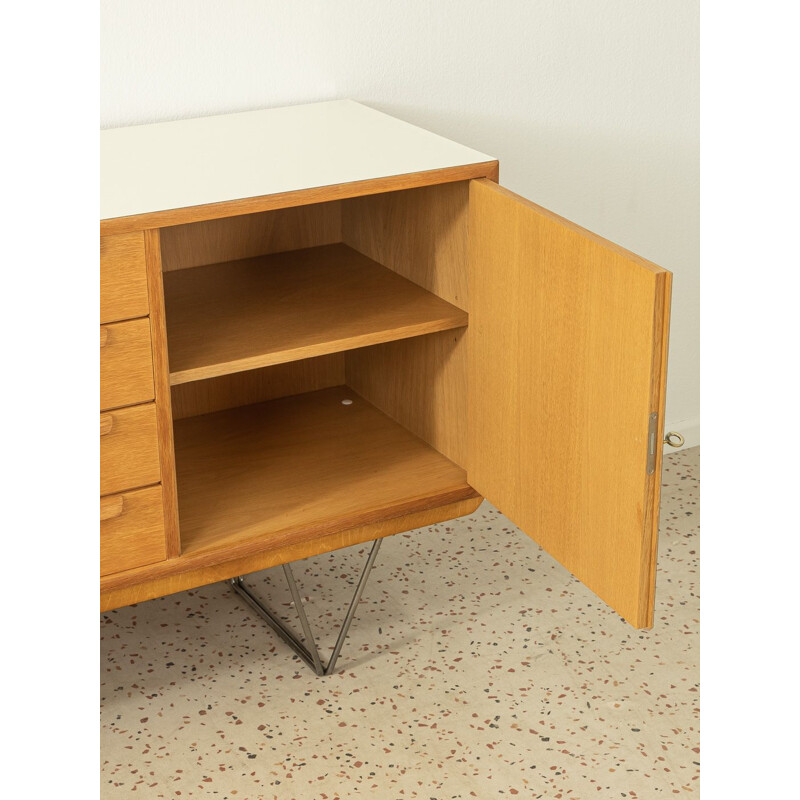 Vintage oak sideboard by Wk Möbel, Germany 1960