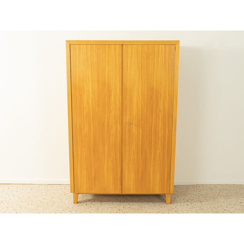 Vintage two-door ash wood cabinet by Musterring, Germany 1950
