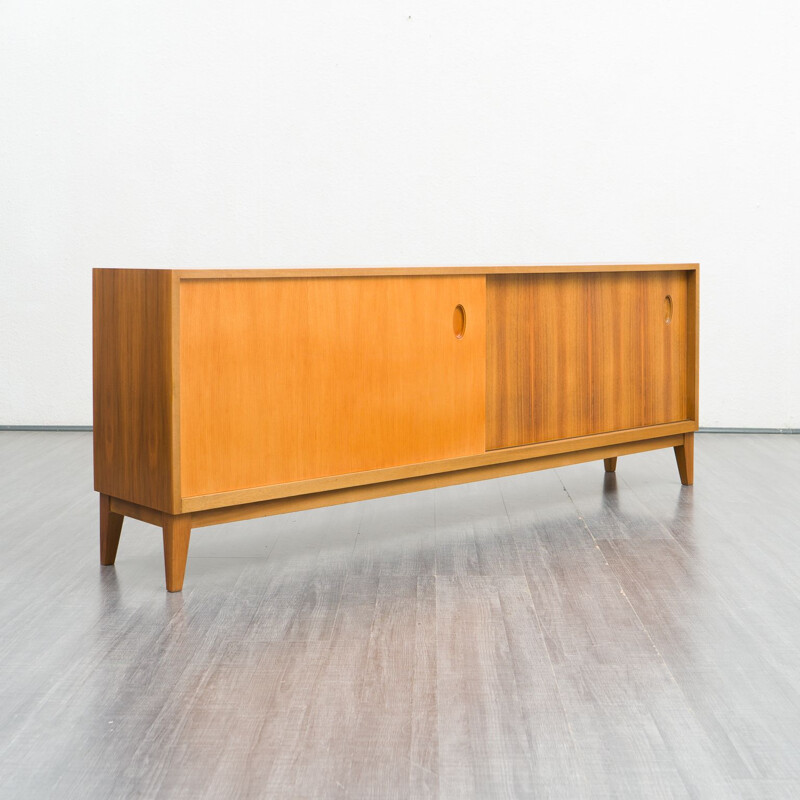 Vintage walnut sideboard by Georg Satink for Wk Möbel, 1950s