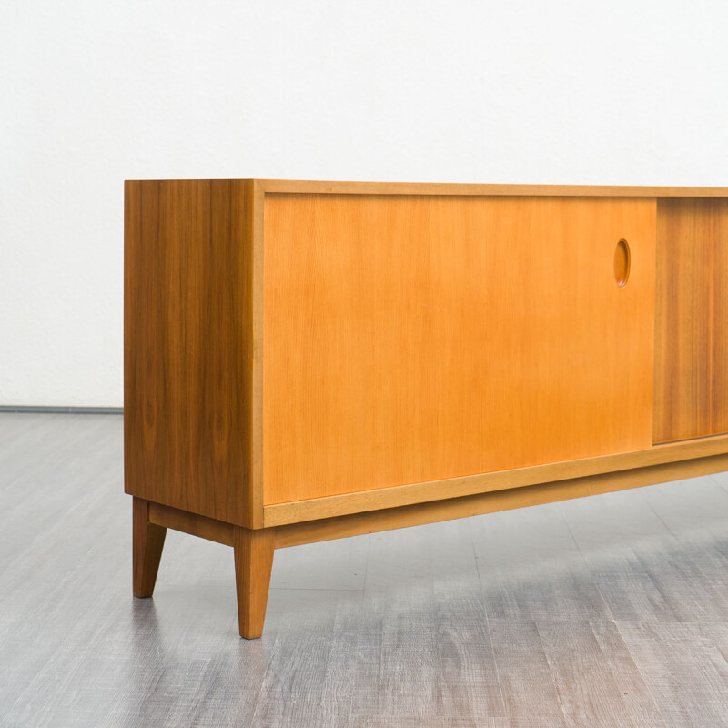 Vintage walnut sideboard by Georg Satink for Wk Möbel, 1950s