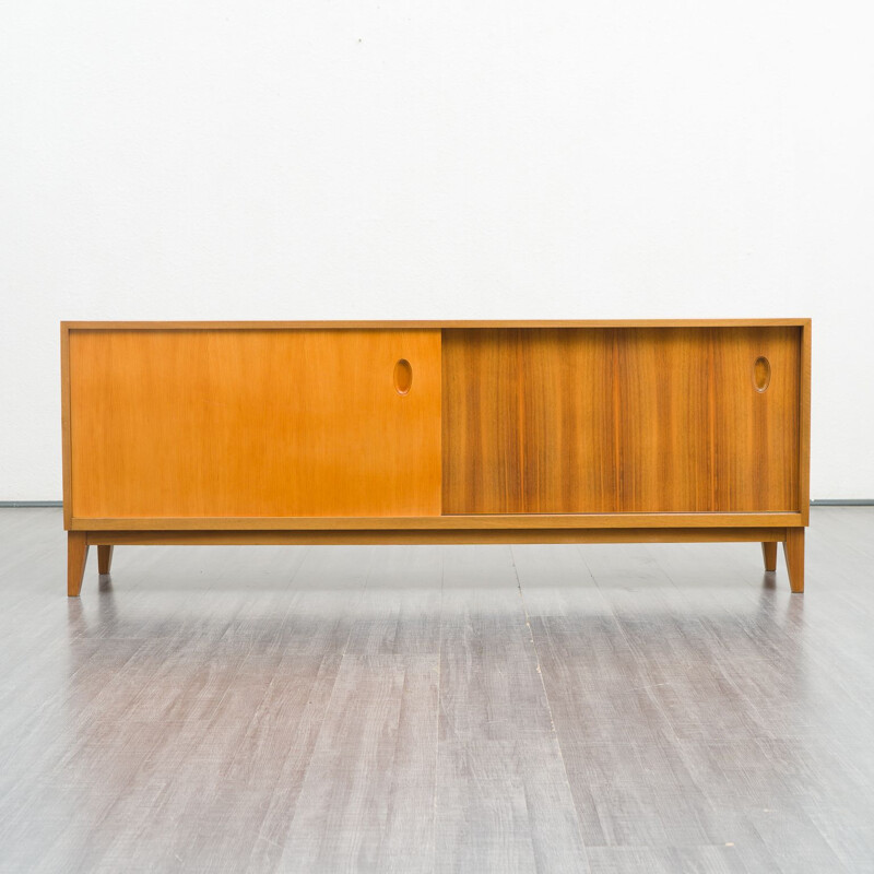 Vintage walnut sideboard by Georg Satink for Wk Möbel, 1950s