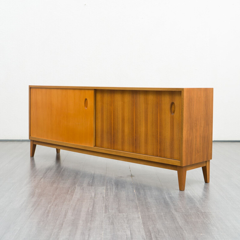 Vintage walnut sideboard by Georg Satink for Wk Möbel, 1950s