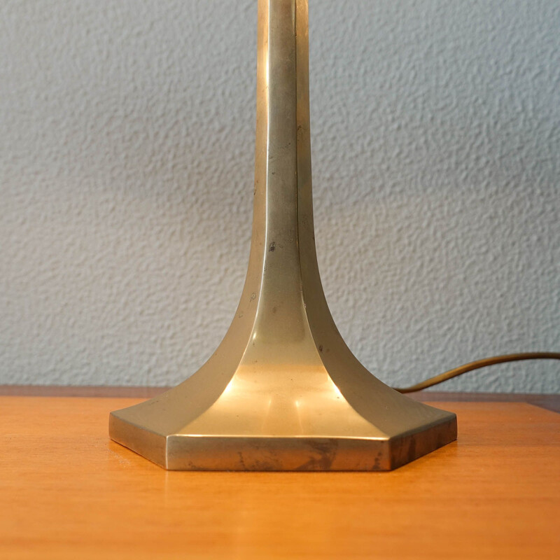 Paire de lampes de table Art Déco vintage par Josef Hoffman pour Wiener Werkstatte, 1930