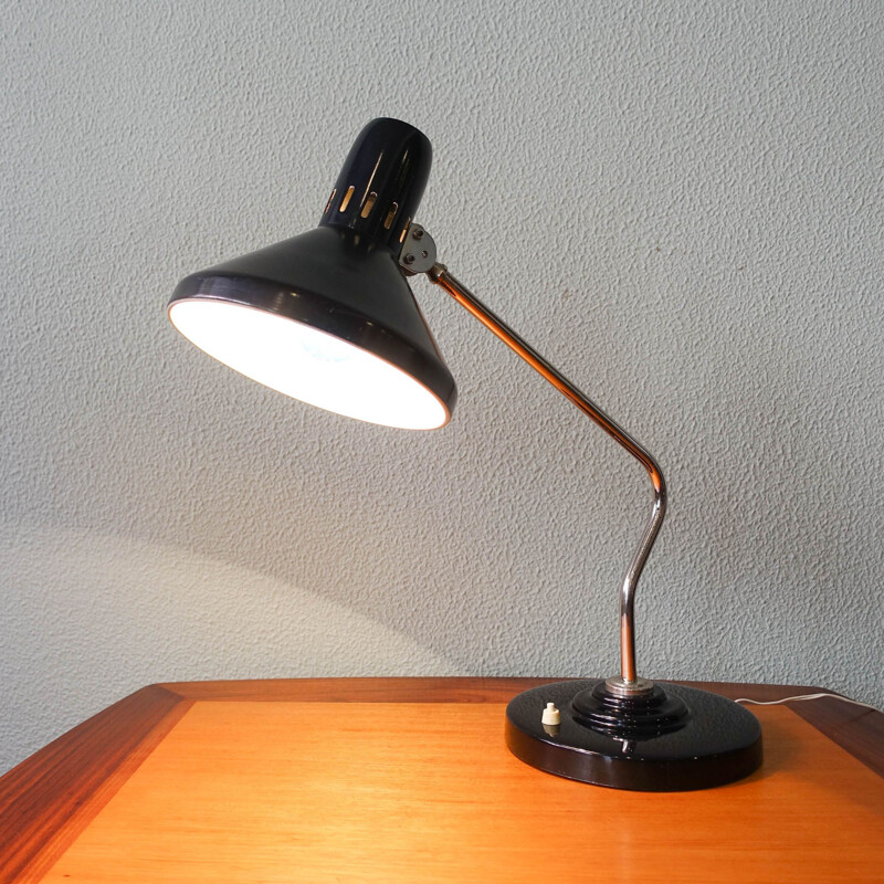 Lampada da tavolo vintage ceca Bauhaus di Napako, 1930