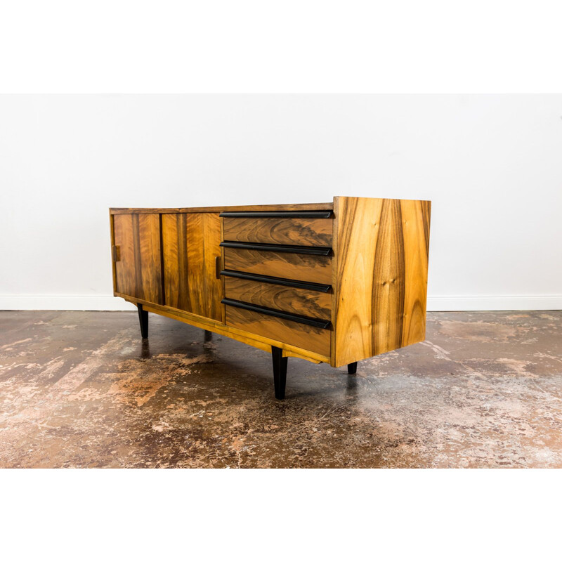 Mid century walnut sideboard by Spójnia, 1960s