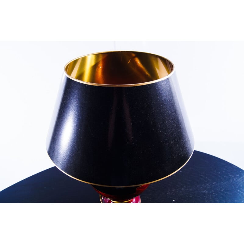 Vintage table lamp by Louis Drimmer, France 1991