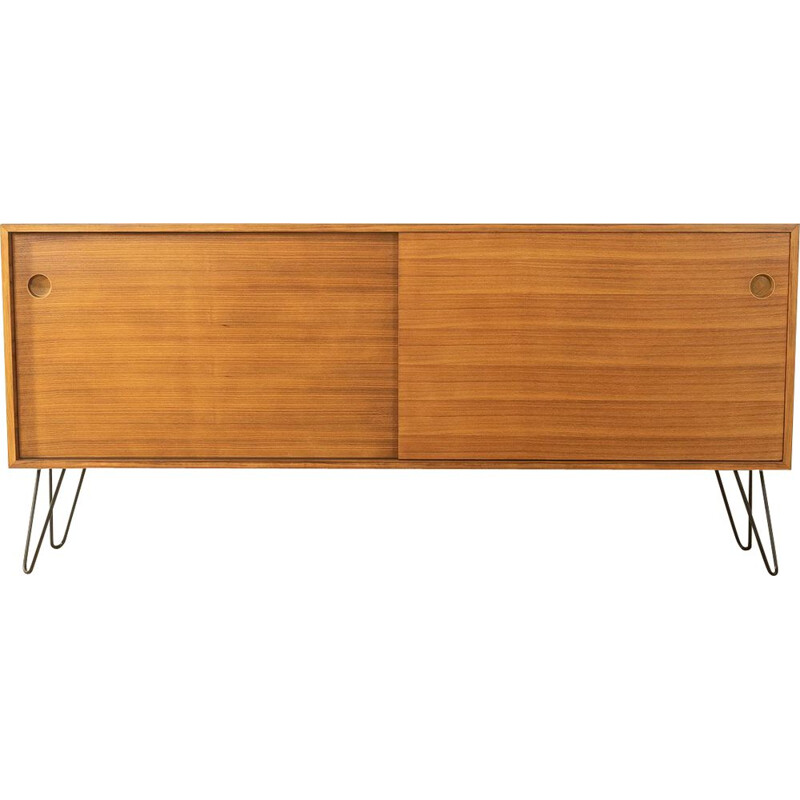 Vintage sideboard with two sliding doors by Ernst Martin Dettinger, 1960s