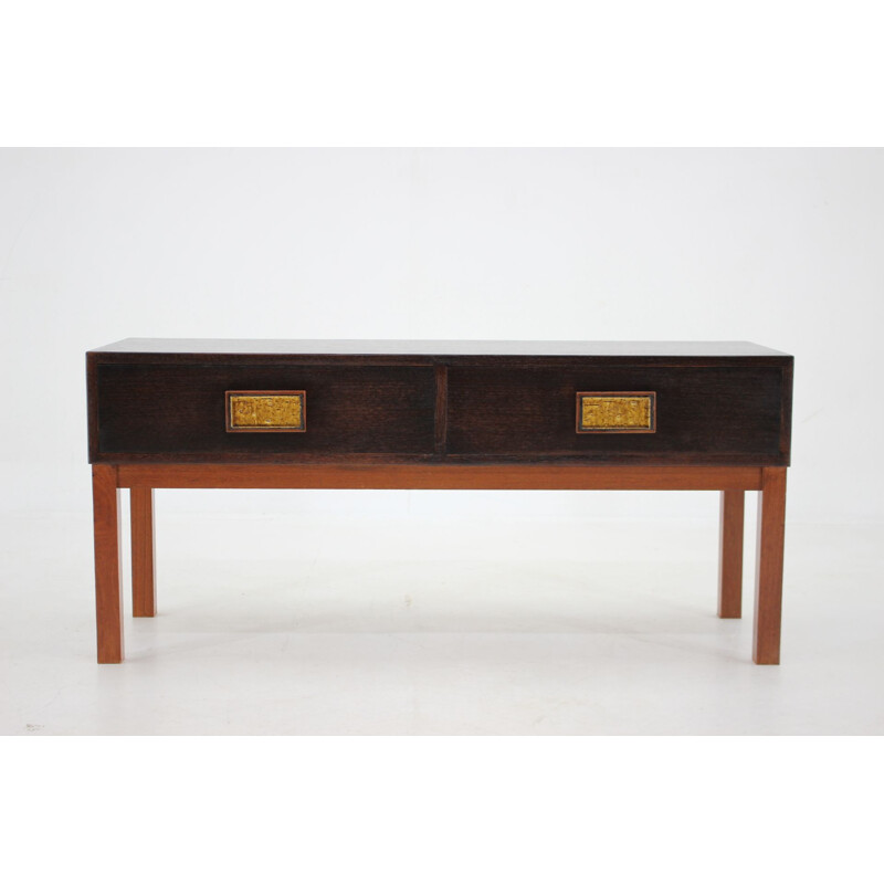 Danish vintage teak TV cabinet, 1960s