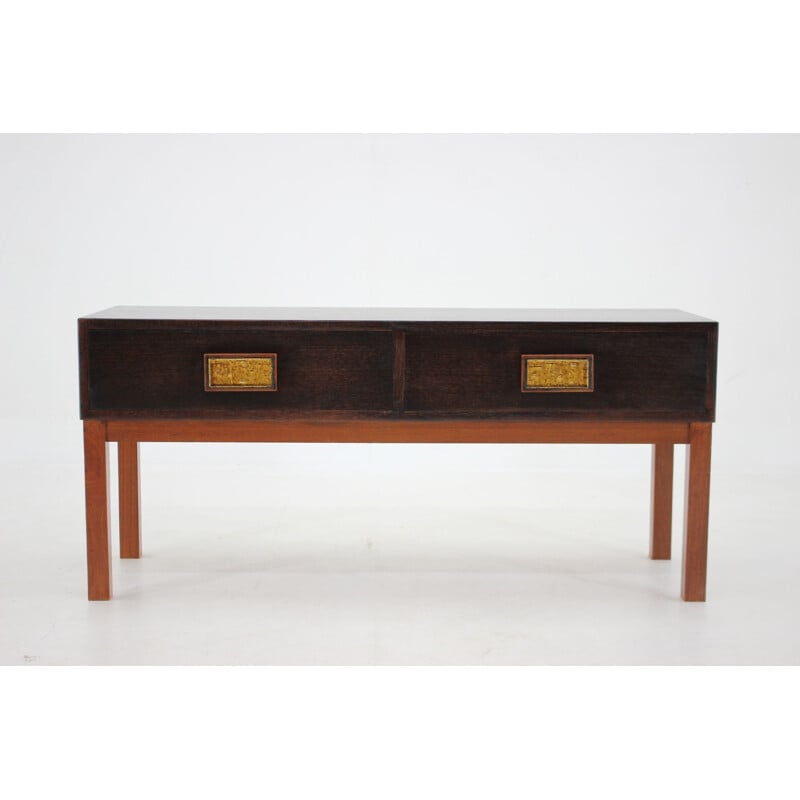 Danish vintage teak TV cabinet, 1960s