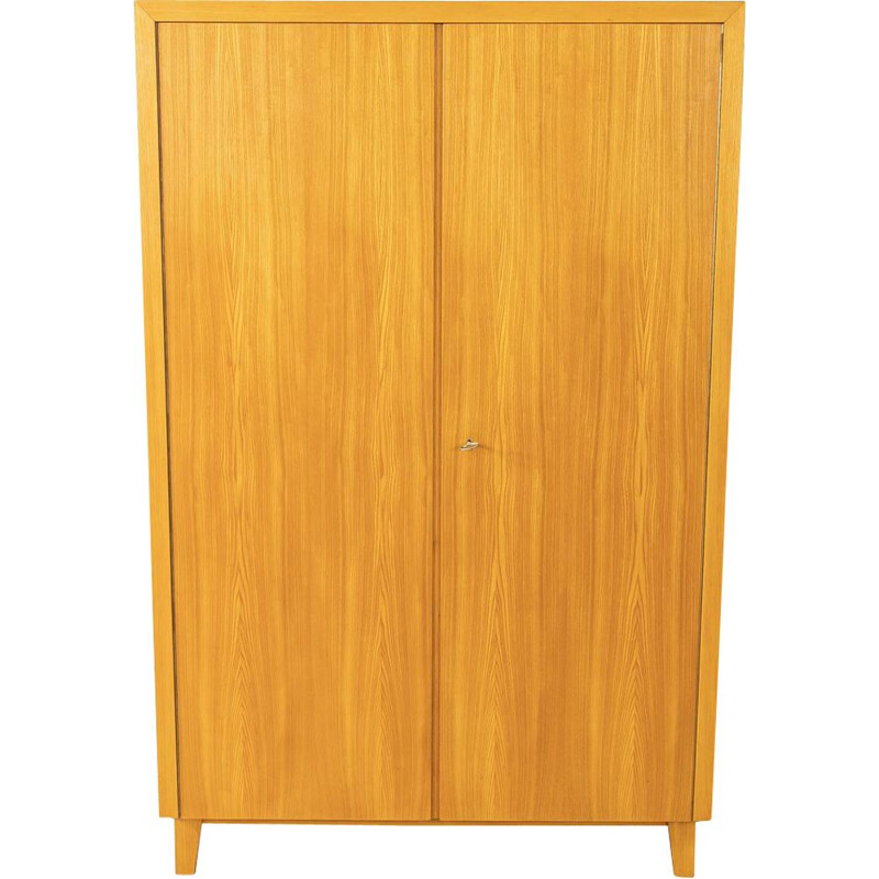 Vintage two-door ash wood cabinet by Musterring, Germany 1950