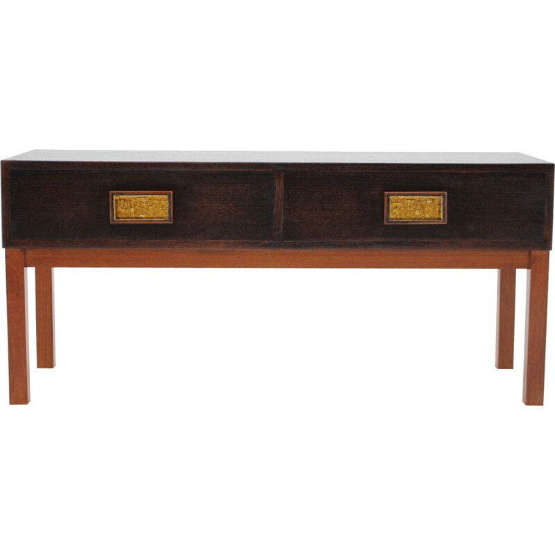 Danish vintage teak TV cabinet, 1960s