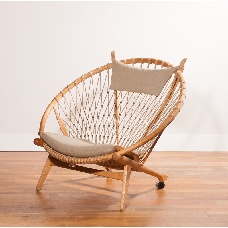 Mid century PP Mobler "Circle" chair, Hans J. WEGNER - 1980s