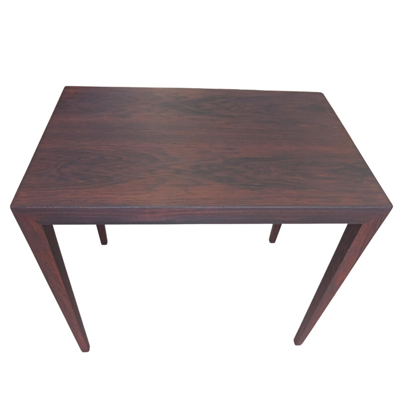 Mesa Vintage Rosewood de Severin Hansen para Haslev Møbelfabrik, 1960