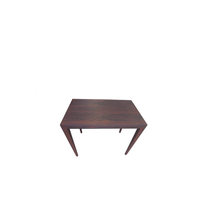 Vintage rosewood table by Severin Hansen for Haslev Møbelfabrik, 1960s