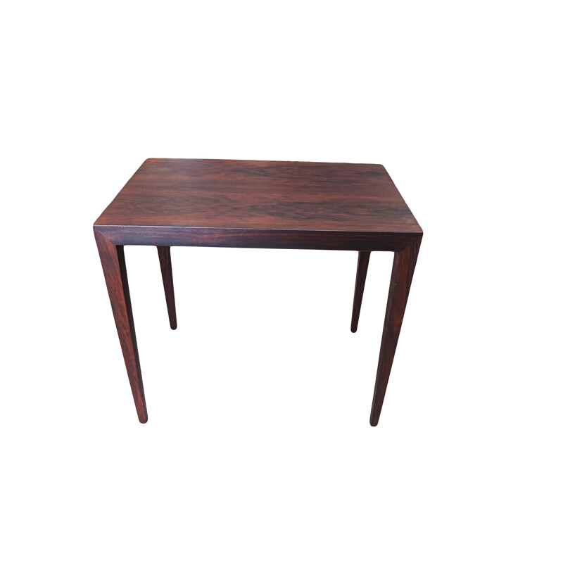 Mesa Vintage Rosewood de Severin Hansen para Haslev Møbelfabrik, 1960