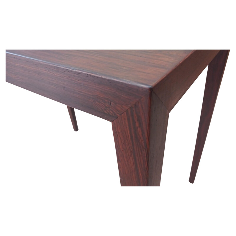 Vintage rosewood table by Severin Hansen for Haslev Møbelfabrik, 1960s