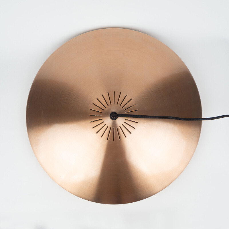 Vintage pendant lamp Diskos by Jo Hammerborg for Fog og Morup, Denmark 1965