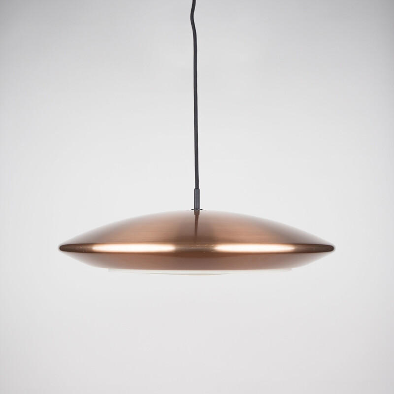 Vintage pendant lamp Diskos by Jo Hammerborg for Fog og Morup, Denmark 1965