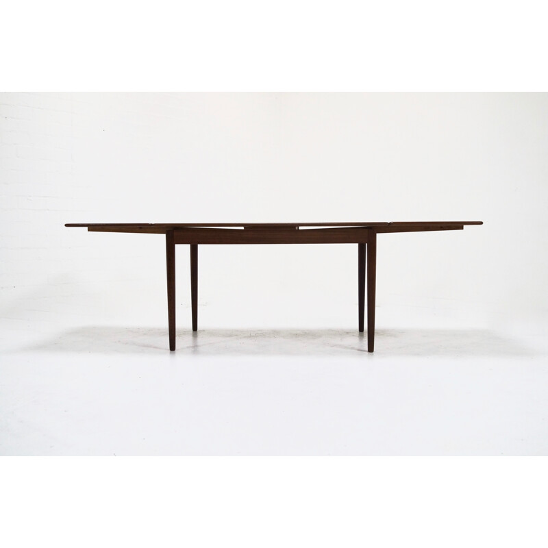 Large Danish dining table in teak, Niels O. MØLLER - 1960s