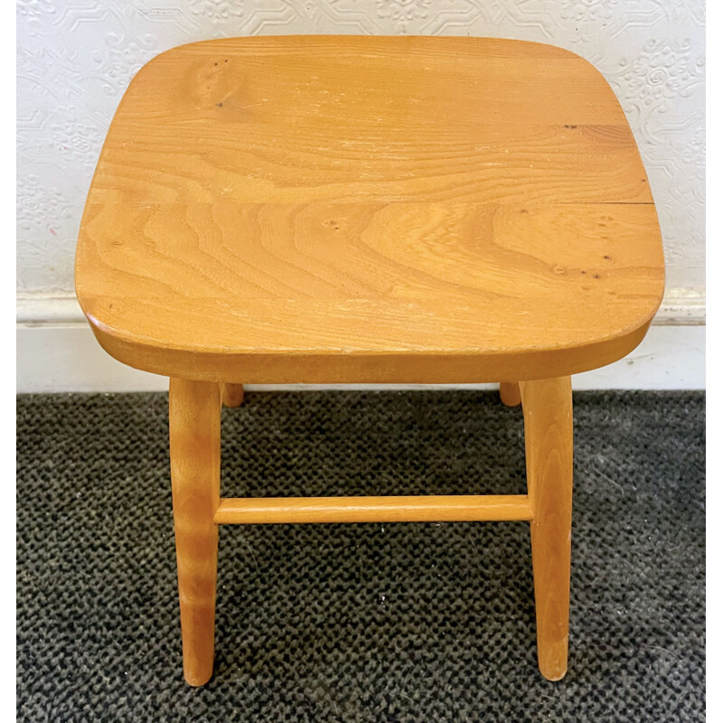 Vintage wooden stool