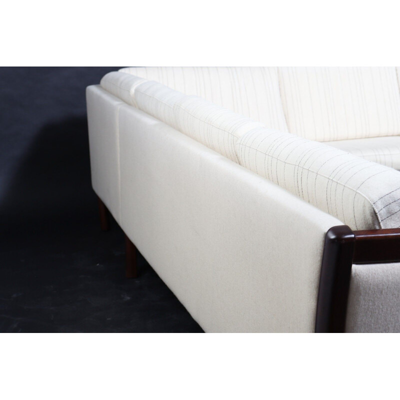 Vintage-Ecksofa Stouby mit Wollbezug