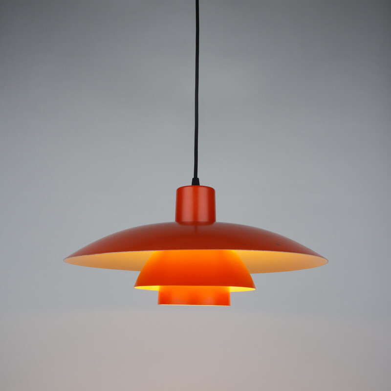 Danish vintage pendant lamp Ph 43 by Poul Henningsen for Louis Poulsen, 1966