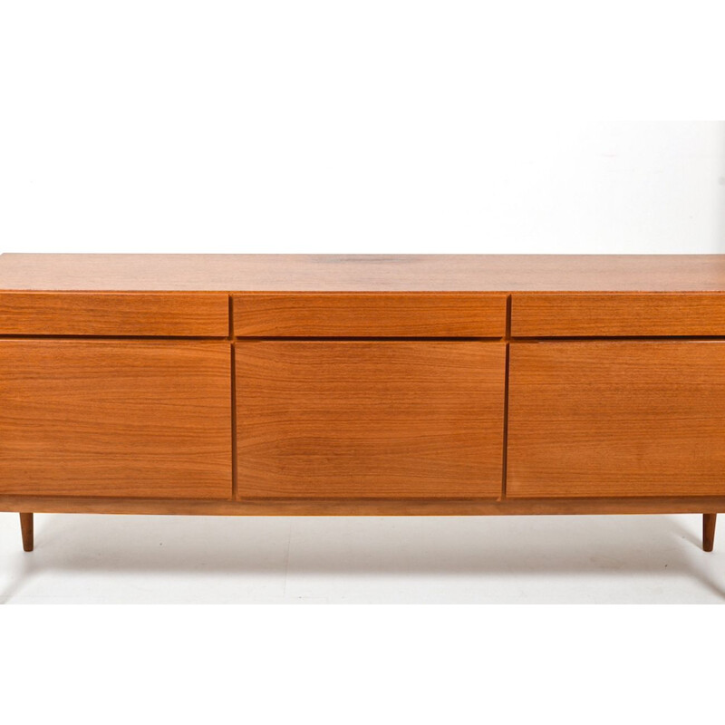 Vintage teak & oakwood sideboard by Ib Kofod-Larsen for Seffle Möbelfabrik, Sweden 1960s