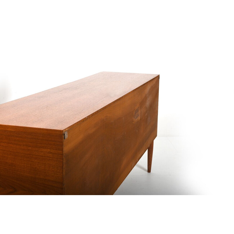 Vintage teak & oakwood sideboard by Ib Kofod-Larsen for Seffle Möbelfabrik, Sweden 1960s