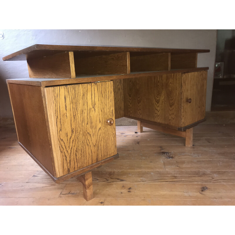 Vintage wooden desk, 1960