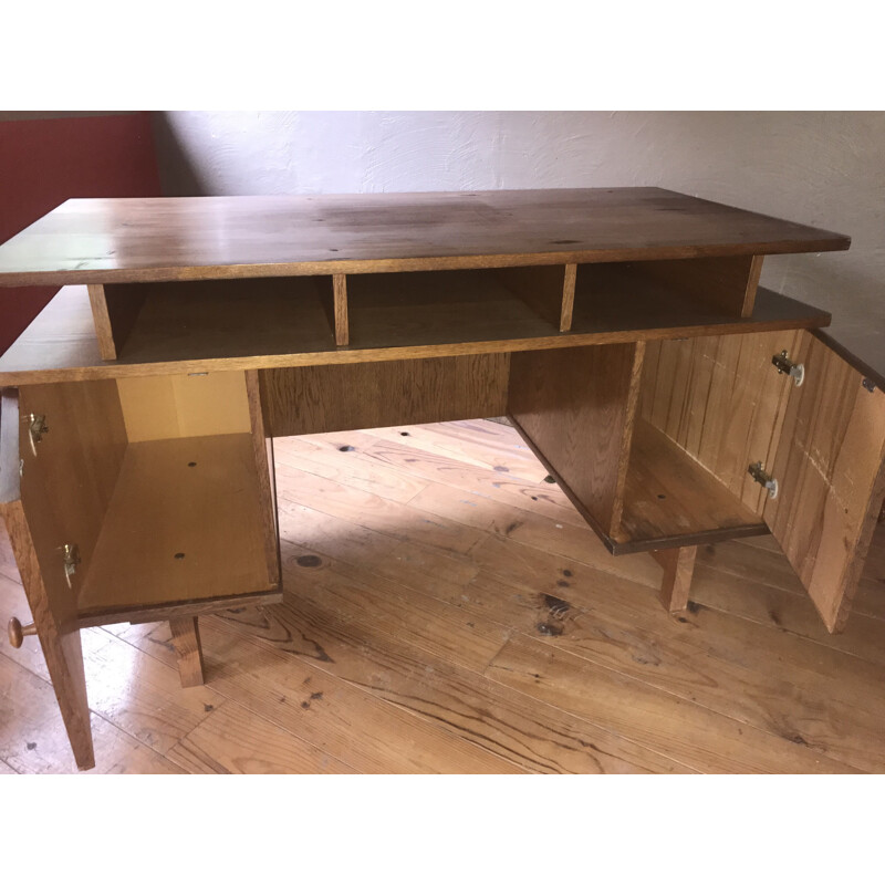 Vintage wooden desk, 1960