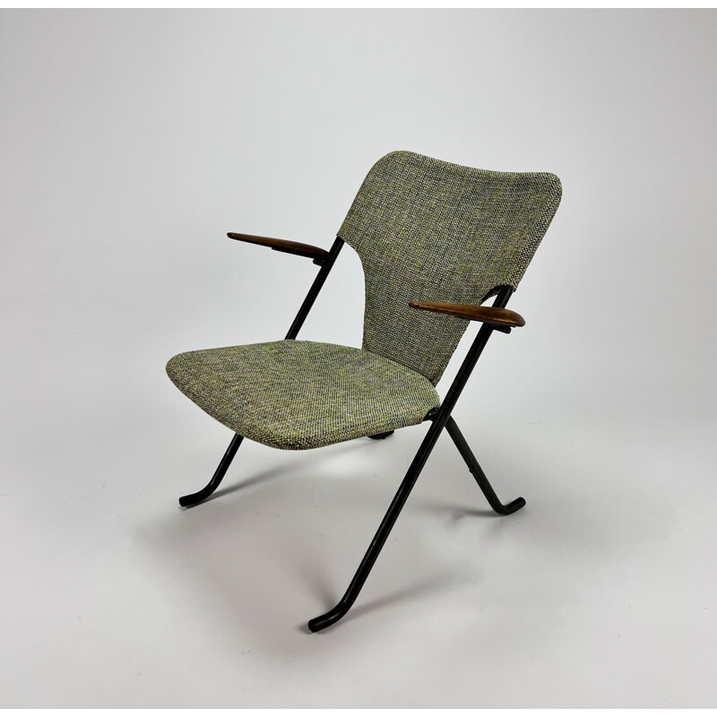 Mid century minimalist Gåsen armchair by Herman Persson, 1950s