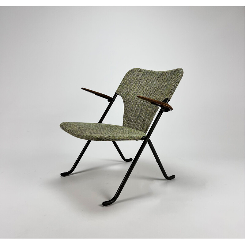 Mid century minimalist Gåsen armchair by Herman Persson, 1950s