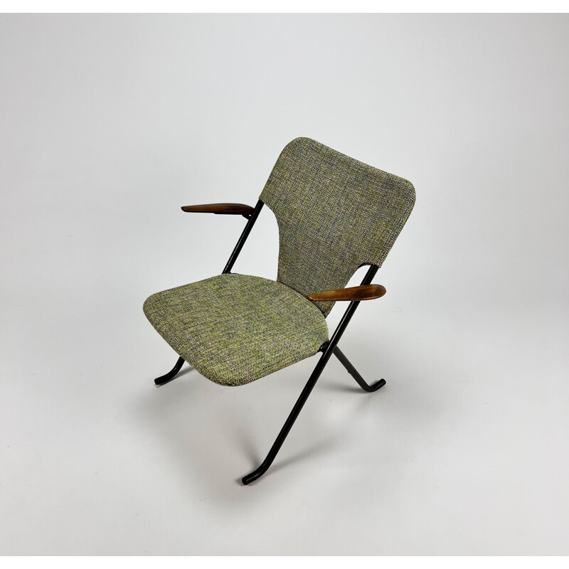 Mid century minimalist Gåsen armchair by Herman Persson, 1950s